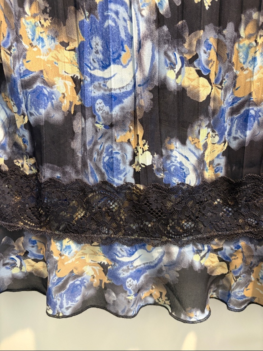 NWT Free People Floral Ruffle Blouse - Picture 5 of 11